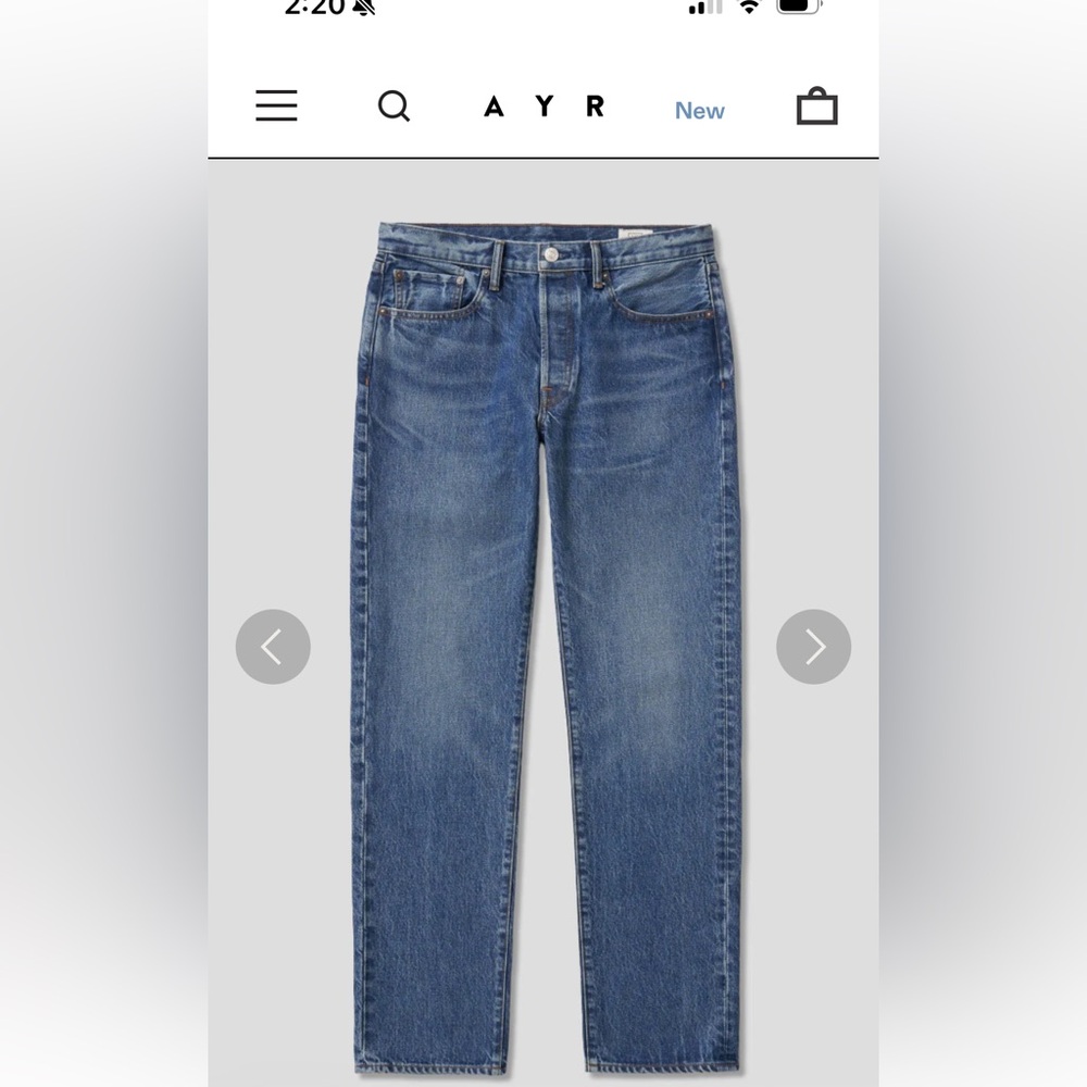 AYR Normie Jean in Cowboss - 33 x 32